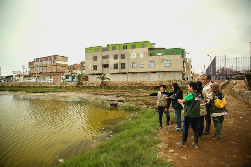 Con drones se identifican fuentes contaminantes que afectan el Refugio de Vida Silvestre Los Pantanos de Villa