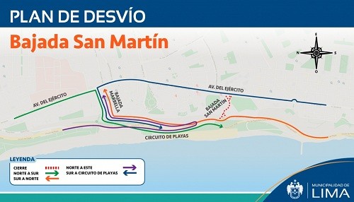 Cierre por obras de Puente de la Amistad Cierre por obras de Puente de la Amistad