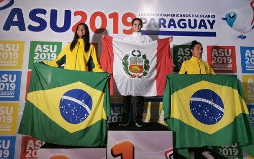 Alexia Sotomayor logra oro en Juegos Sudamericanos Escolares