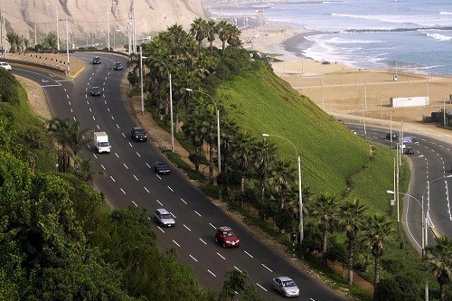 Restringen la circulación de camiones en La Costa Verde