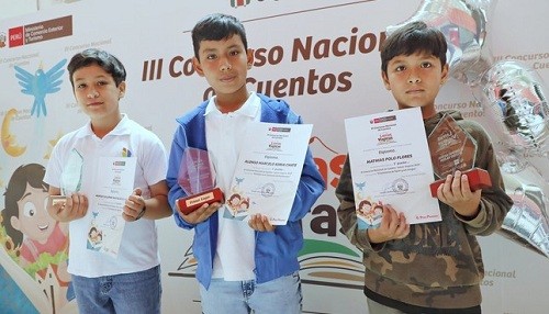 Escolar de Villa El Salvador es reconocido como el mejor niño cuentista de turismo del Perú