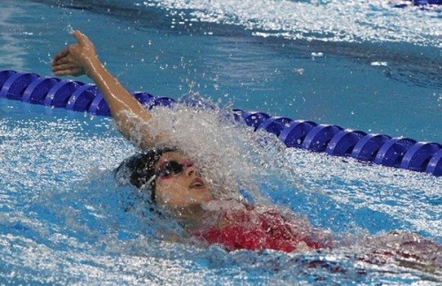 Alexia Sotomayor bate récord nacional absoluto en natación
