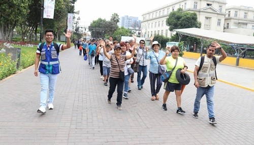 Organizan visitas turísticas gratuitas por aniversario de Lima