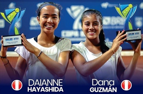 Daianne Hayashida y Dana Guzmán campeonas en Sudamericano De Brasil