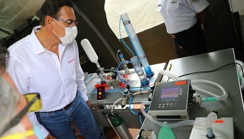 Presidente Vizcarra: Ventiladores artificiales desarrollados en nuestro país se incorporarán para atención de pacientes críticos de coronavirus