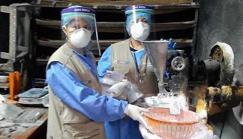 Intervienen laboratorio clandestino de medicamentos en La Victoria