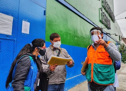 Municipalidad de Lima orientó a comerciantes de conglomerados del cercado para que reanuden sus actividades