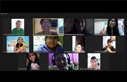 Municipalidad de Lima continúa impulsando el programa virtual de brigadistas escolares ambientales