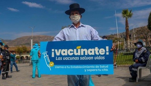 Se refuerzan las acciones de vacunación para la población vulnerable de la región Ayacucho