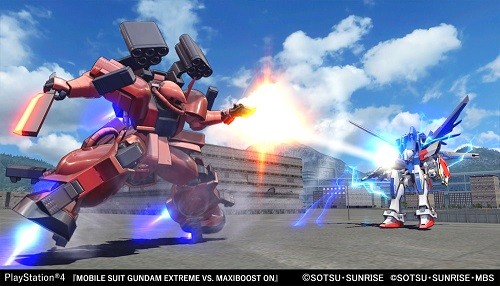 Escala los rangos en el modo de un jugador de MOBILE SUIT GUNDAM EXTREME VS. MAXIBOOST ON