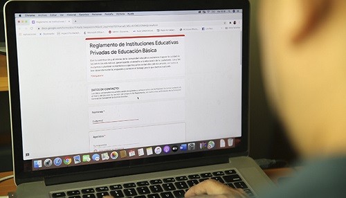 El Minedu somete a consulta pública el proyecto de reglamento de colegios privados