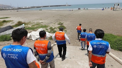 Municipalidad de Lima apoya en el control de playas a distritos de la Costa Verde