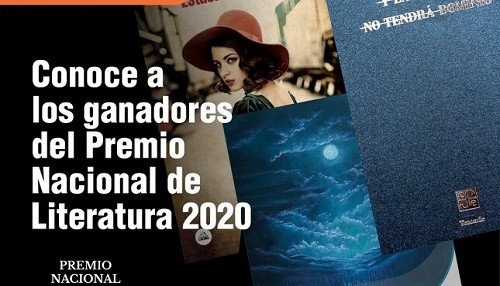 Ministerio de Cultura presenta a los ganadores del Premio Nacional de Literatura 2020