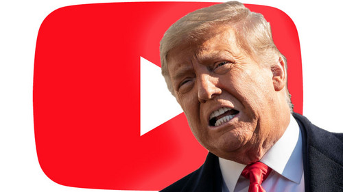 Youtube suspende la cuenta de Donald Trump