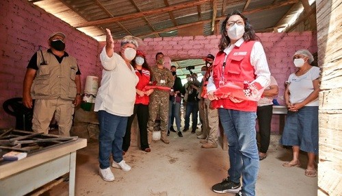 Ejecutivo supervisa entrega de víveres a comedores populares y ollas comunes