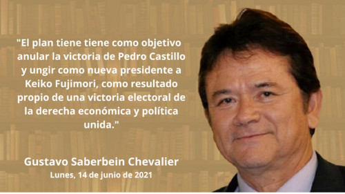 Develado plan fujimorista para desconocer la victoria de Pedro Castillo y llamar a nuevas elecciones Develado plan fujimorista para desconocer la victoria de Pedro Castillo y llamar a nuevas elecciones