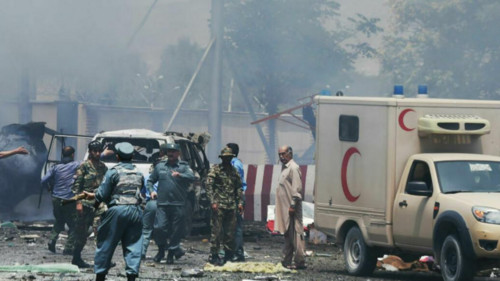 Una explosión se produjo en el exterior del aeropuerto de Kabul