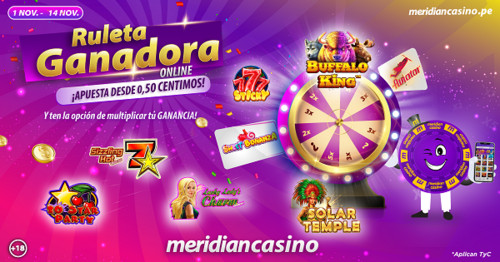 ¡Participa de la Ruleta Ganadora Online y obtén grandes ganancias