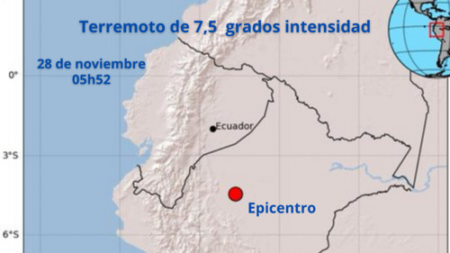 Terremoto de 7.5 se produjo en Amazonas: se sintió en gran parte de Perú, Ecuador y Colombia