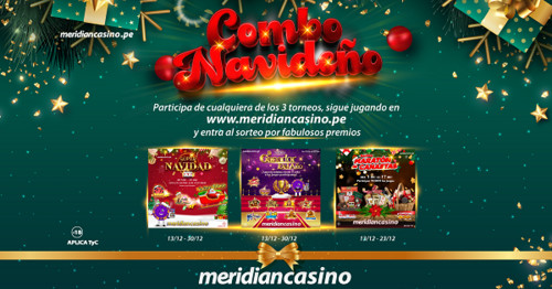 Combo navideño: ¡Participa y entra al sorteo por grandes premios!