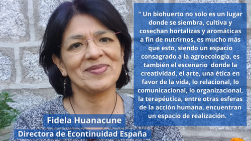 Fidela Huanacune: La pandemia no nos ha impedido continuar forjando una relación armoniosa entre el ser humano y la naturaleza