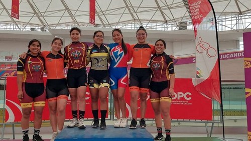 Se desarrolló el Selectivo de Pista Junior y Damas Open en el velódromo de la Videna