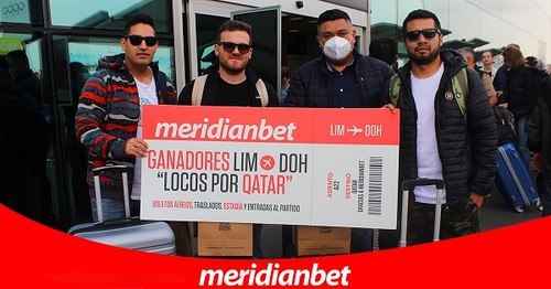 Meridianbet: ¡Los ganadores viajaron desde Perú a Qatar!