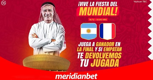 Vive la Fiesta del Mundial: ¡Si empatan te devolvemos tu jugada!