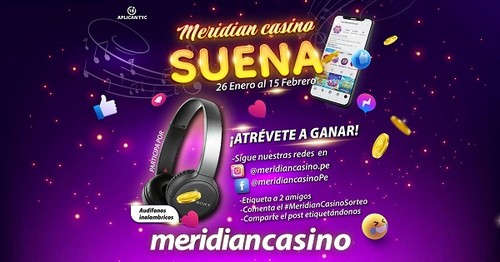 Meridian Casino suena: ¡Participa en este sorteo y conviértete en el ganador!