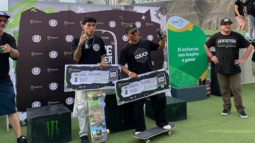 Deyvid Tuesta va por el bicampeonato del Skate Summer Tour