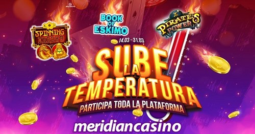 Sube la temperatura: ¡El verano trae increíbles premios a Meridian Casino!