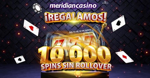 Regalamos 10K jugadas gratis: ¡Más de uno sale premiado con Meridian Casino!