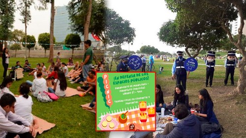 Los 'espacios públicos' en Miraflores