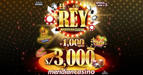 Ve hacia la cima para ser el rey de Meridian Casino