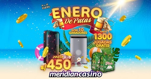 Disfruta de un enero de patas gracias a Meridian Casino