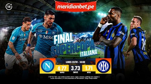 Napoli vs Inter: Posibles alineaciones y probabilidades en este encuentro