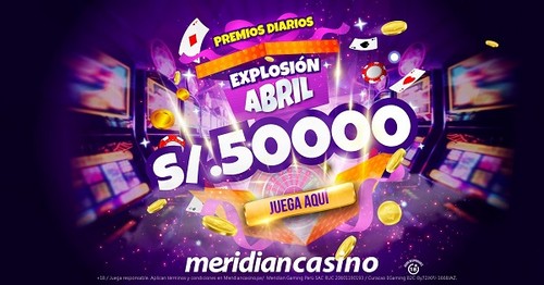 Gana con Meridian Casino y su explosión de abril