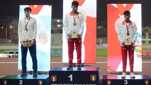 Atletismo peruano gana nueve medallas en Sudamericano U20 Lima 2024