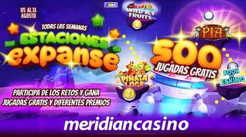 Meridian Casino te reta a ganar en las estaciones de Expanse