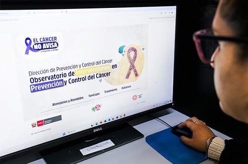 Minsa lanza Observatorio de Intervenciones en Prevención y Control de Cáncer