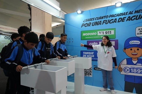 FIL 2025: ¡Visita la Casa del Ahorro del Agua Potable de la SUNASS!
