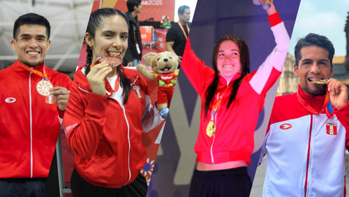 Perú suma 20 preseas en los primeros tres días de competencia de los Juegos Bolivarianos 2025