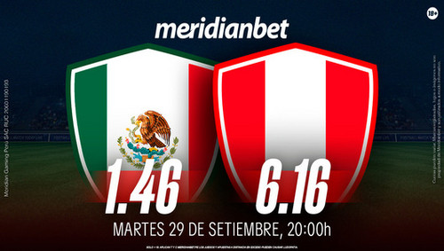 México vs. Perú: ¡Gana un Volkswagen Nivus 0 km con Meridianbet y Kashio!