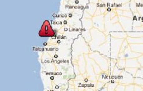 Sismo de 6,2 grados sacude la costa de Chile