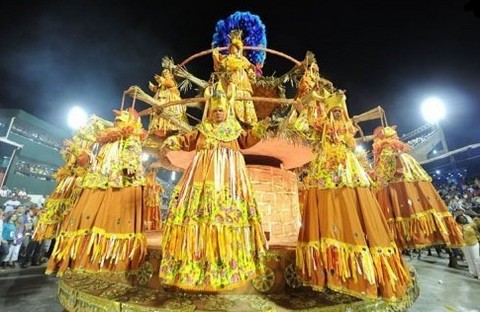 Escuela de zamba 'Unidos da Tijuca' es campeona del Carnaval de Río