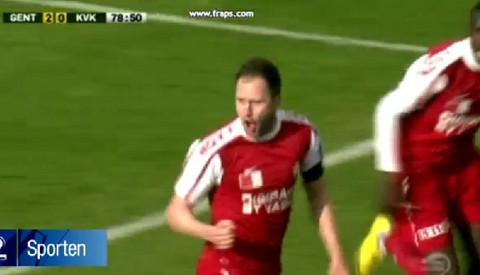 Mira este golazo de 'chilena-cuchara', que se marcó en el fútbol belga (video)