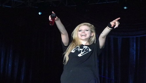 Avril Lavigne: Concierto en Venezuela (video)