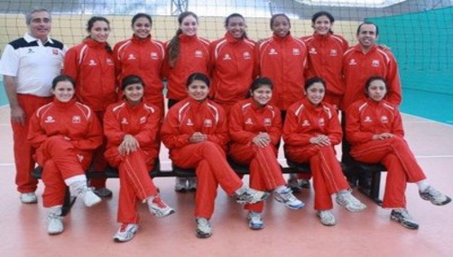 Selección de vóley de Perú venció 3 - 0 a Túnez