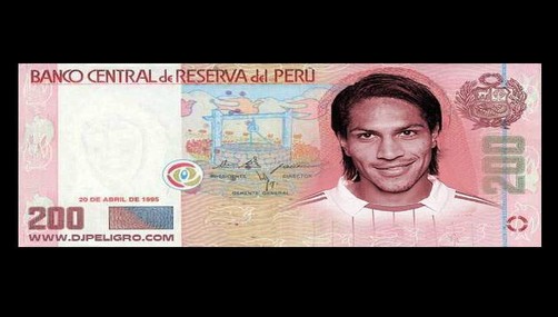 Cambian a Santa Rosa de Lima por Paolo Guerrero en billete de 200 soles