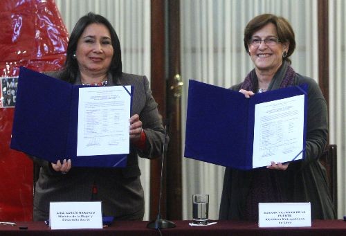 Ministerio de la Mujer delega funciones a Municipalidad de Lima